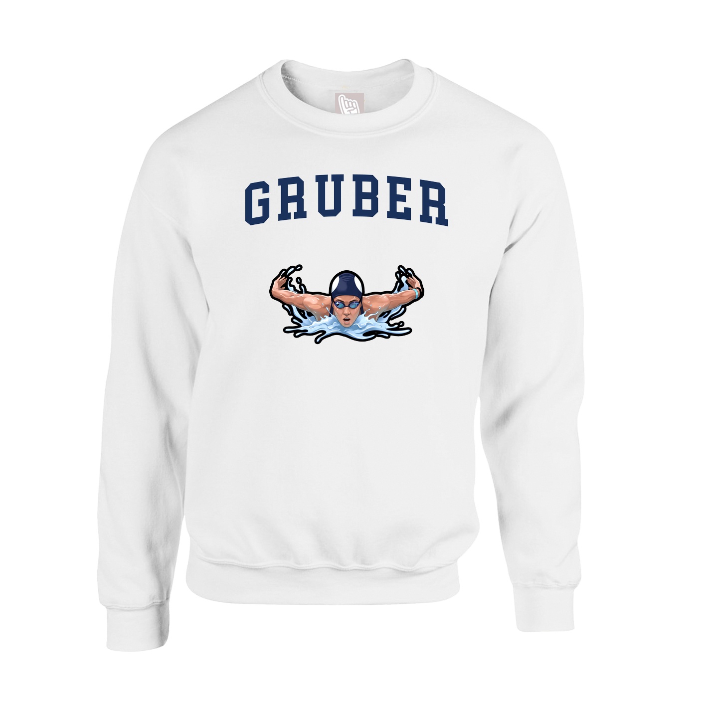 Fleece Crew — Shirsey in White