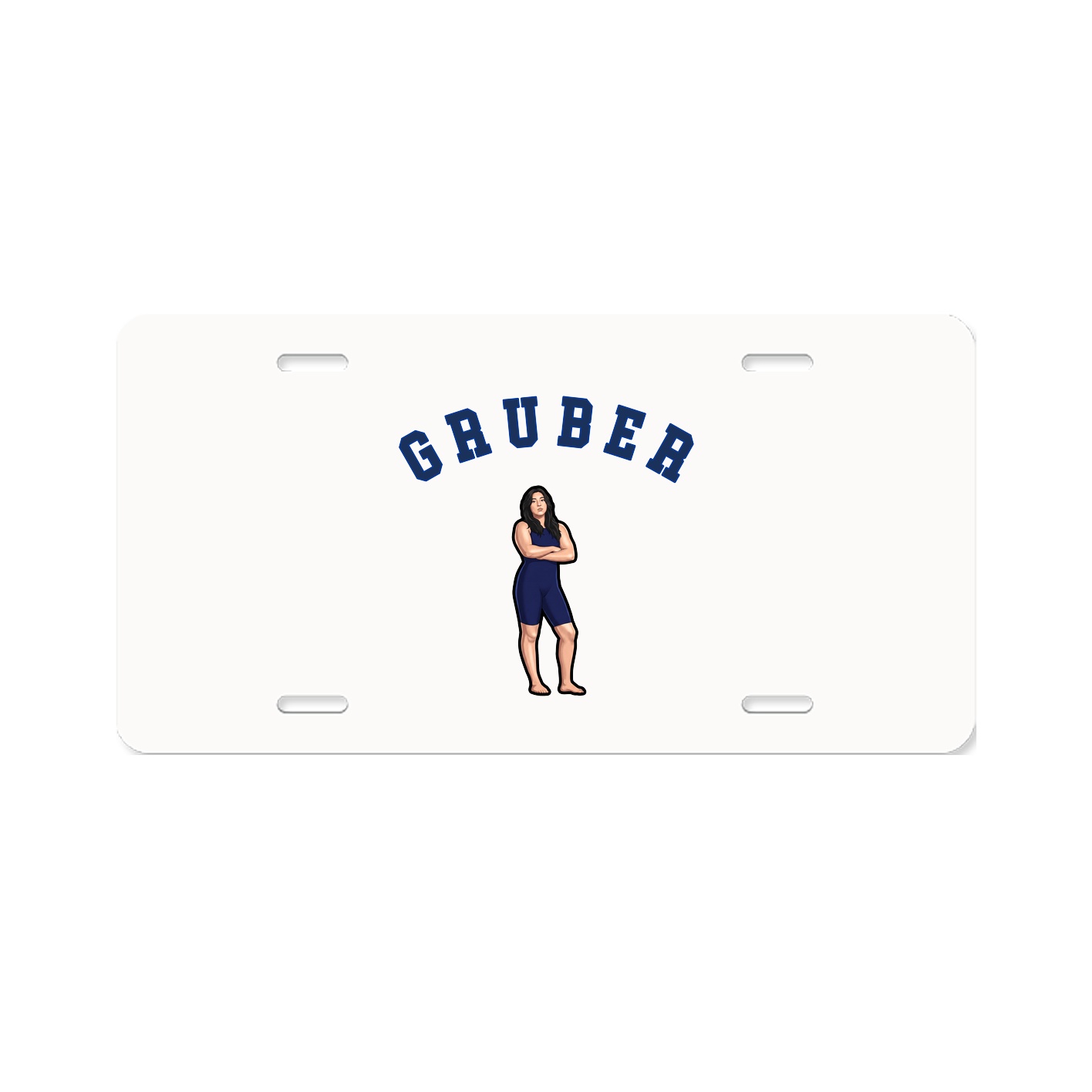 License Plate — Shirsey Arch in Classic