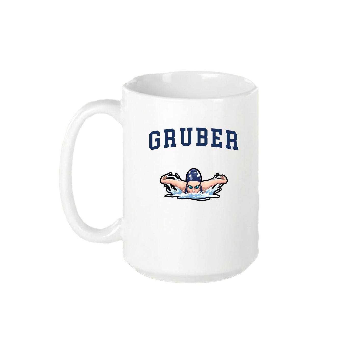 15oz Coffee Mug — Shirsey in White