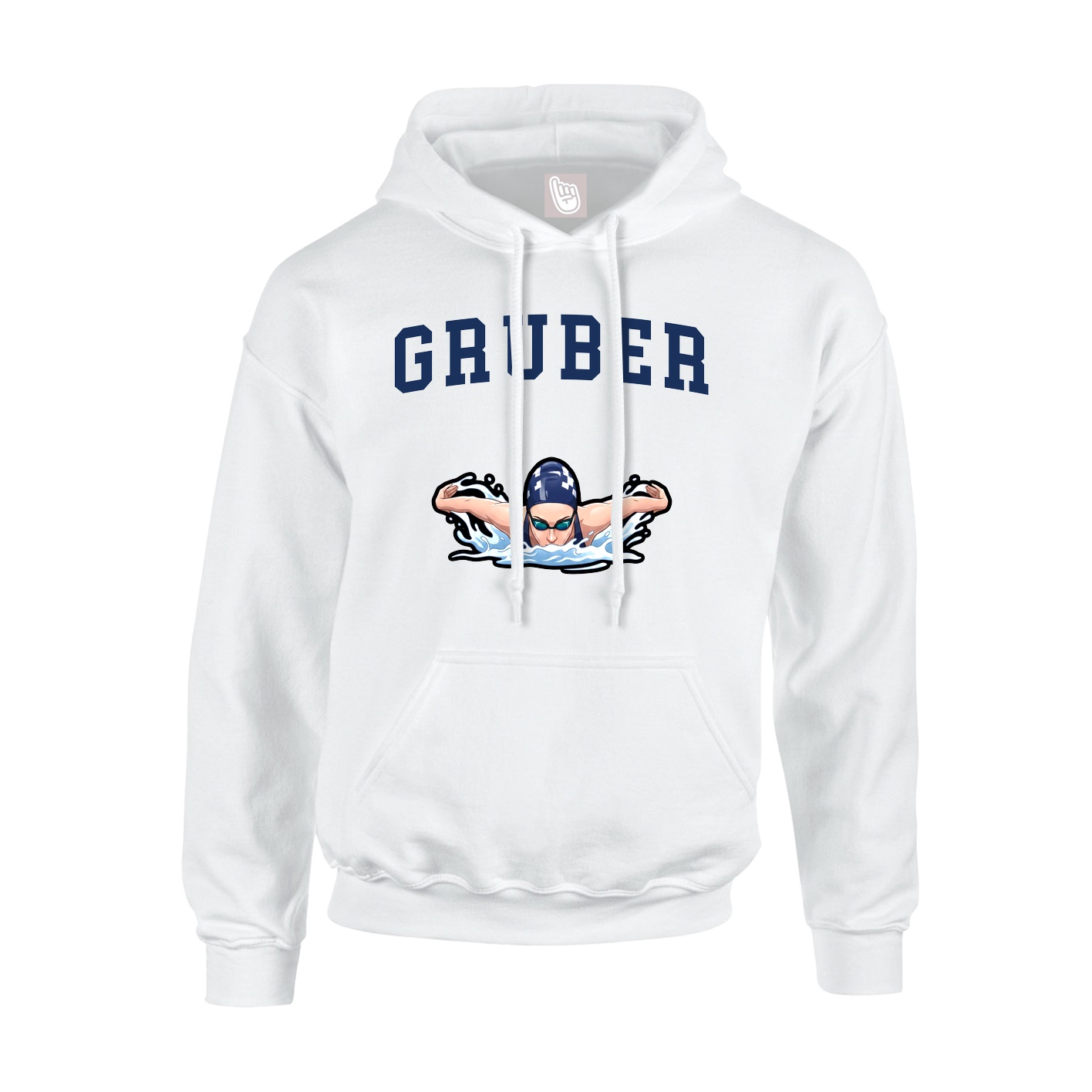 Youth Hoodie — Shirsey in White