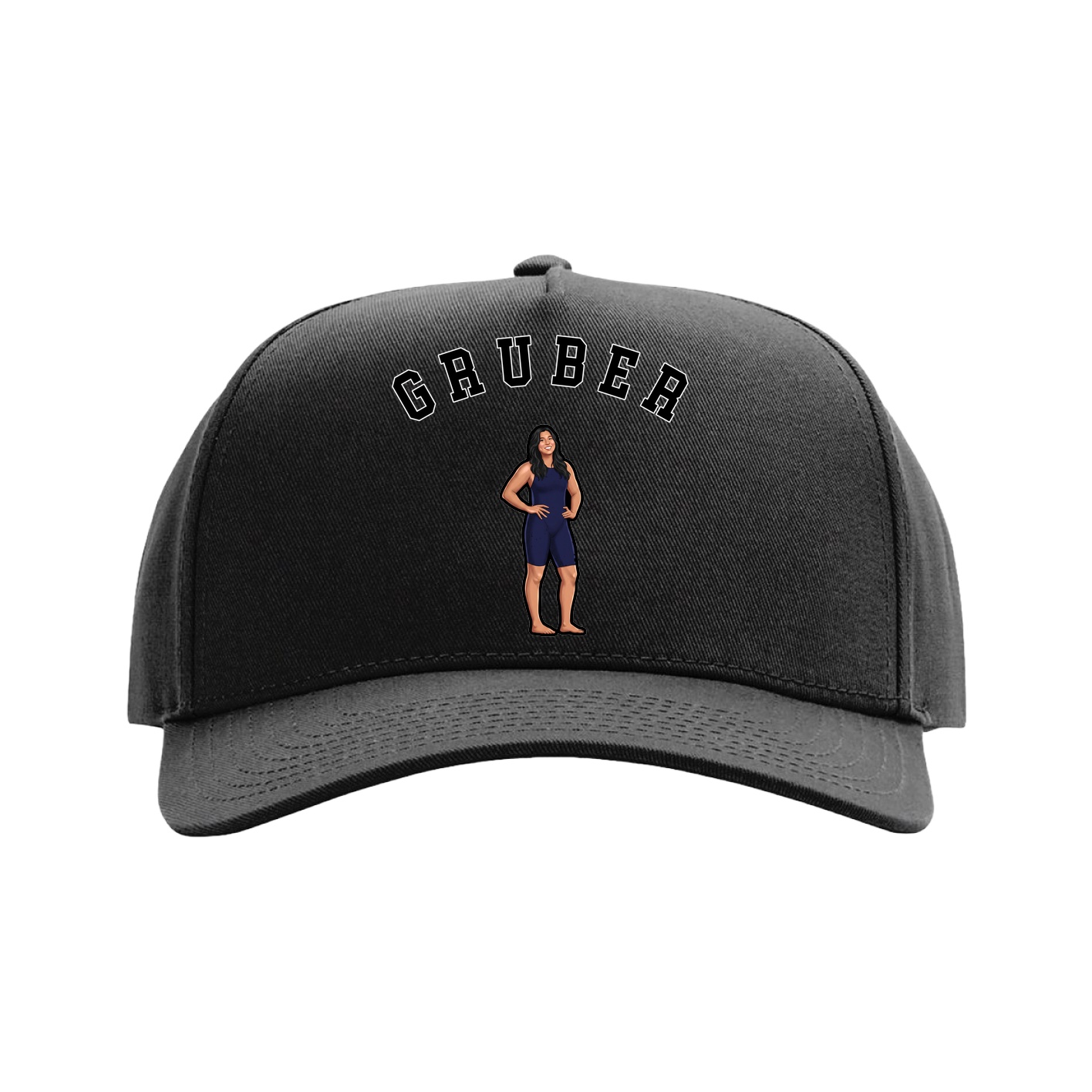 Full Fabric Five-Panel Champ Cap