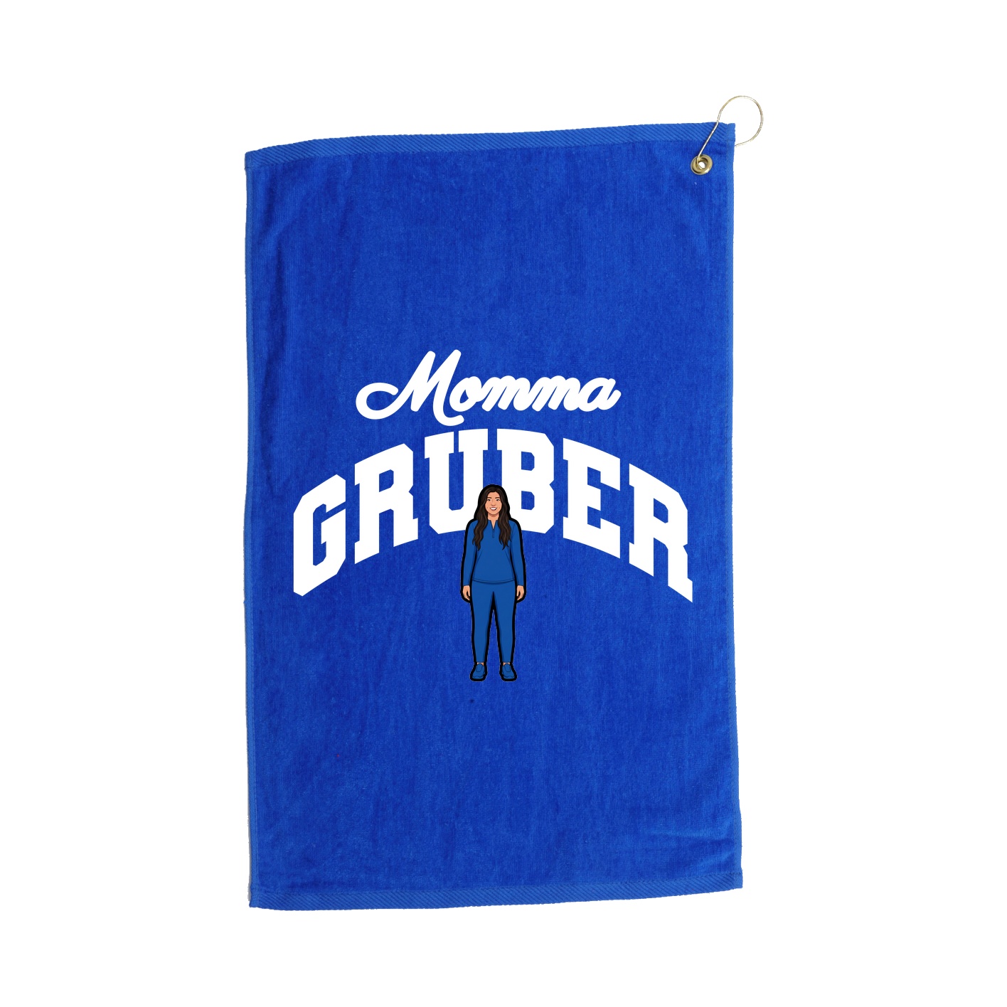 Golf Towel — Mothers Day Arch in Royal
