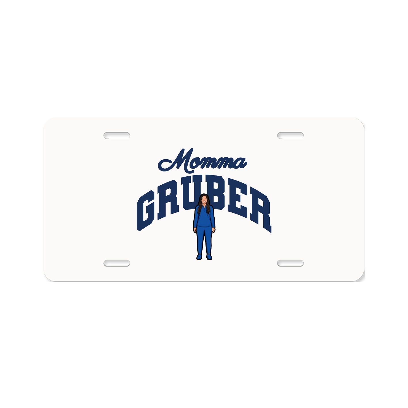 License Plate — Mothers Day Arch in Classic