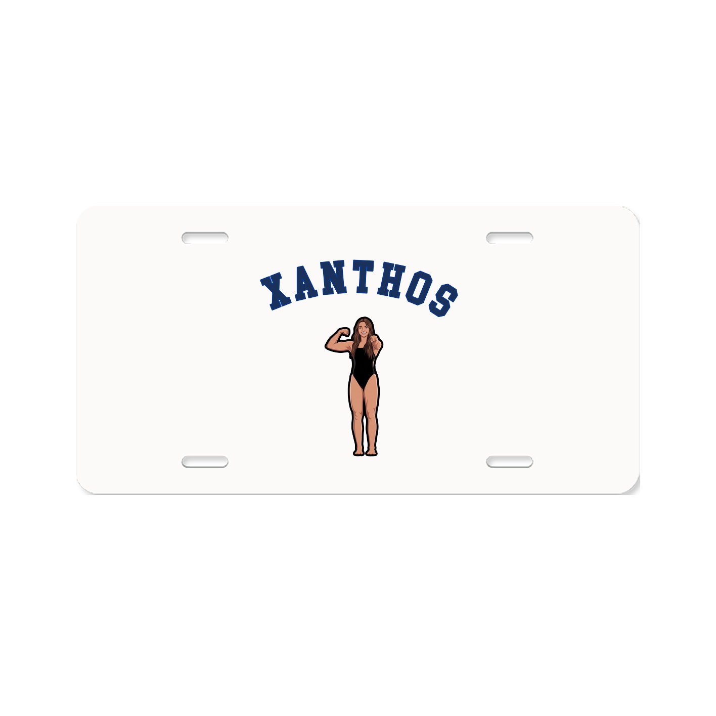 License Plate — Shirsey Arch in Classic
