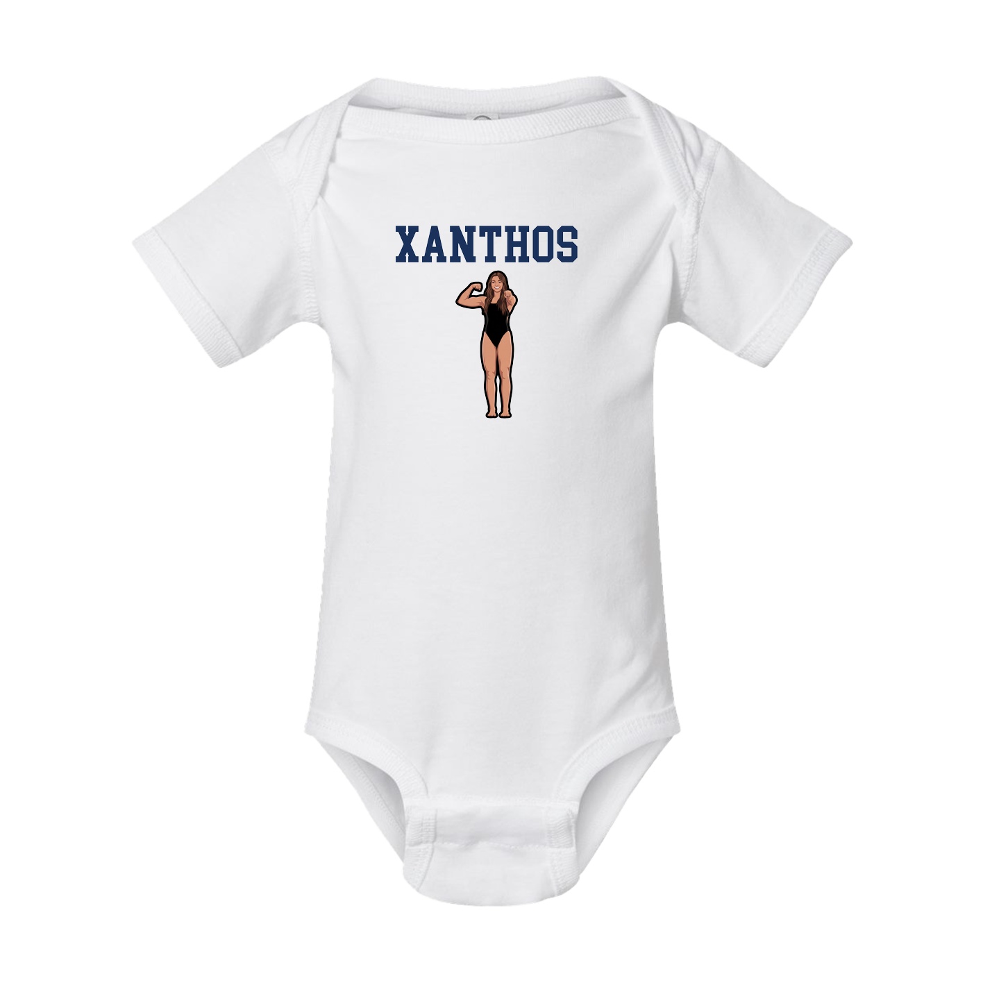 Baby Onesie — Shirsey in White