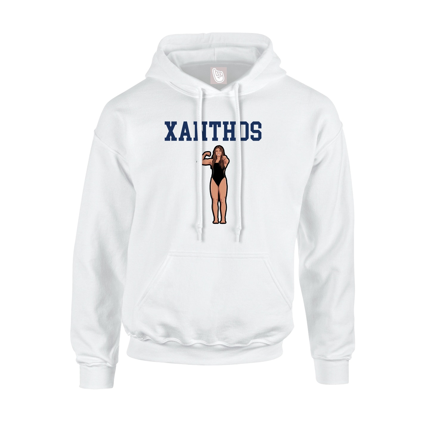 Youth Hoodie — Shirsey in White