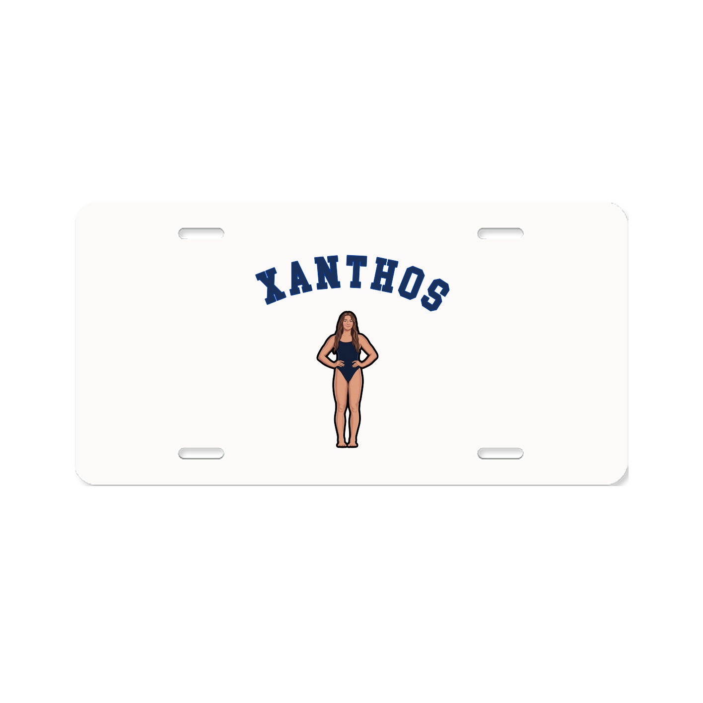 License Plate — Shirsey Arch in Classic