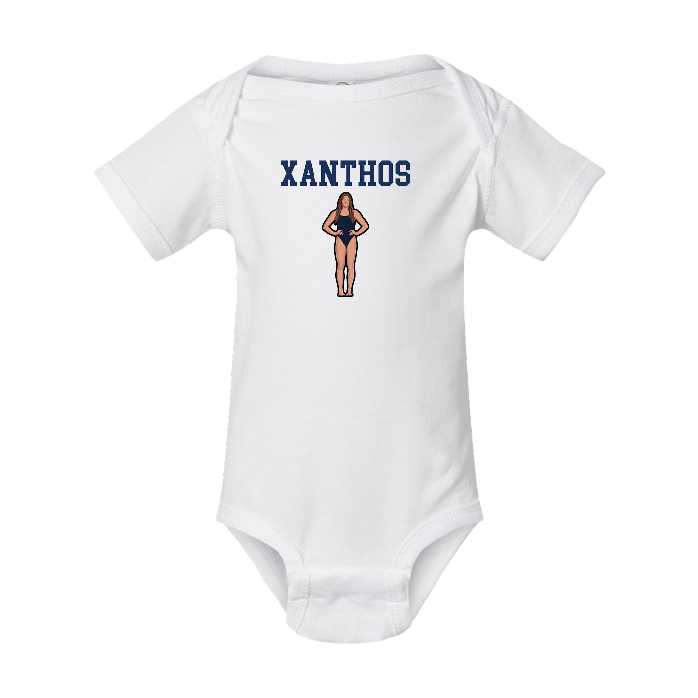 Baby Onesie — Shirsey in White