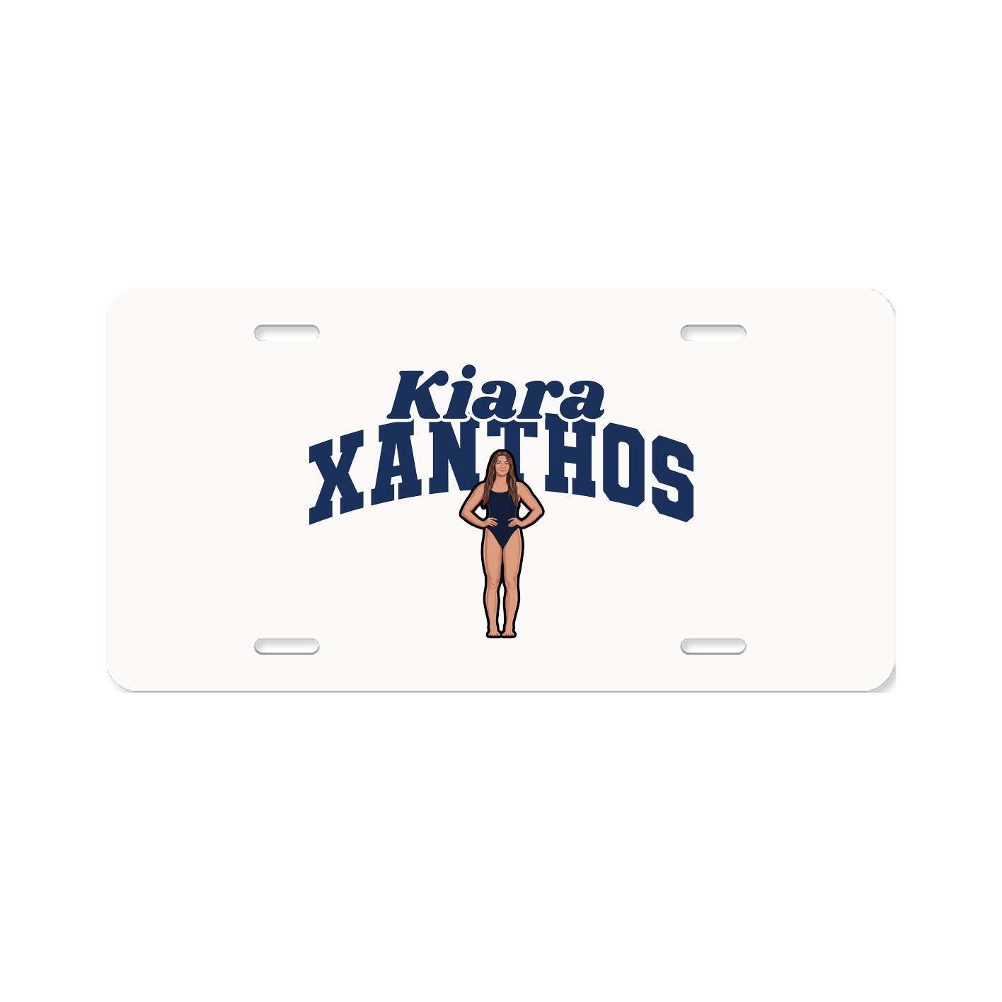 License Plate — Signature Arch in Classic