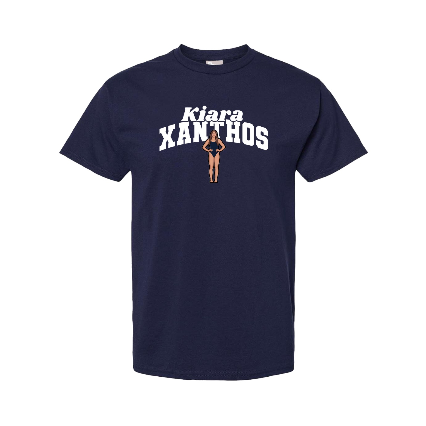 Tee — Signature Arch in Navy