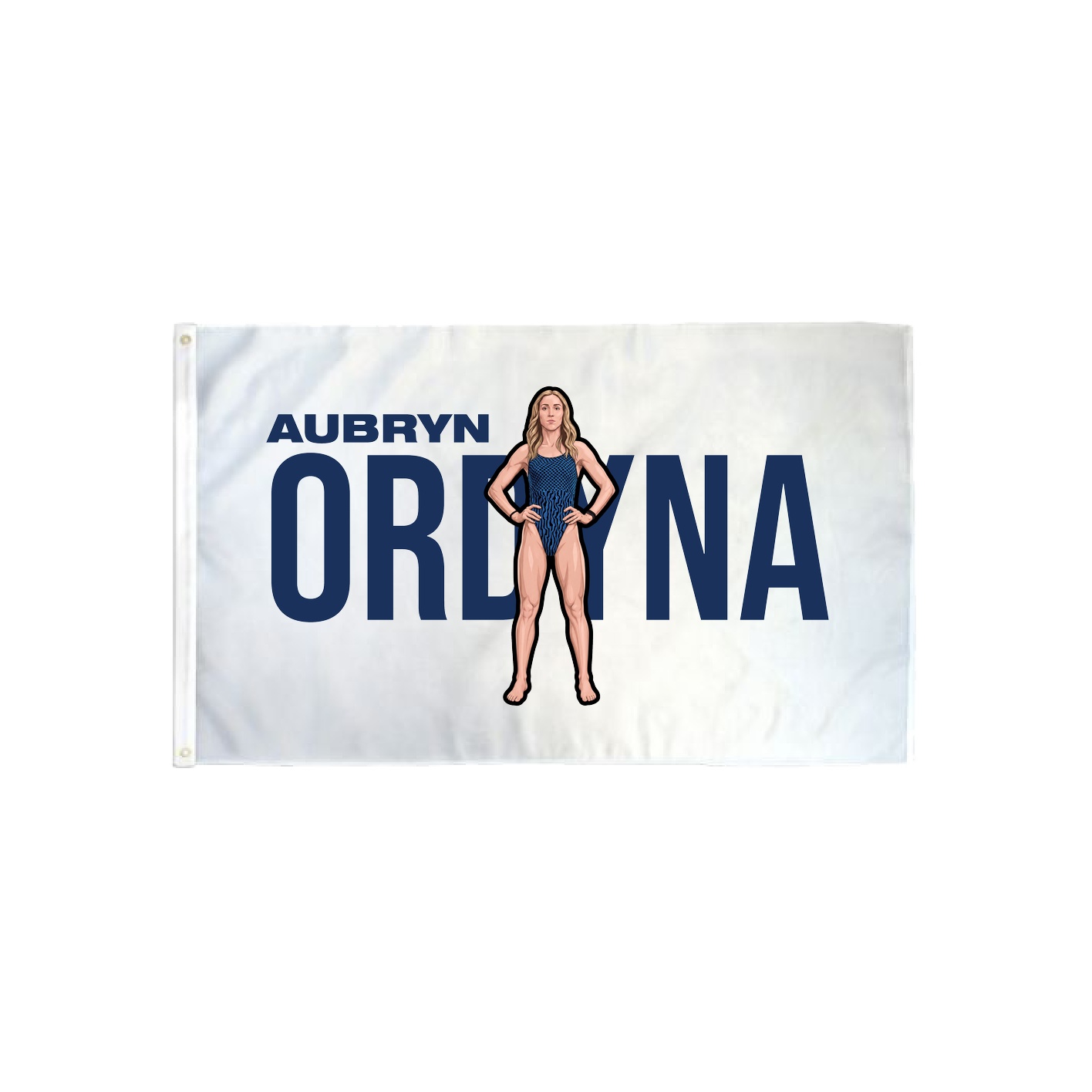 3x5 Flag — Player Name in Classic