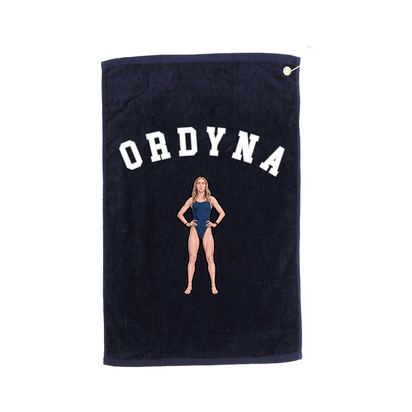 Golf Towel — Shirsey Arch in Navy