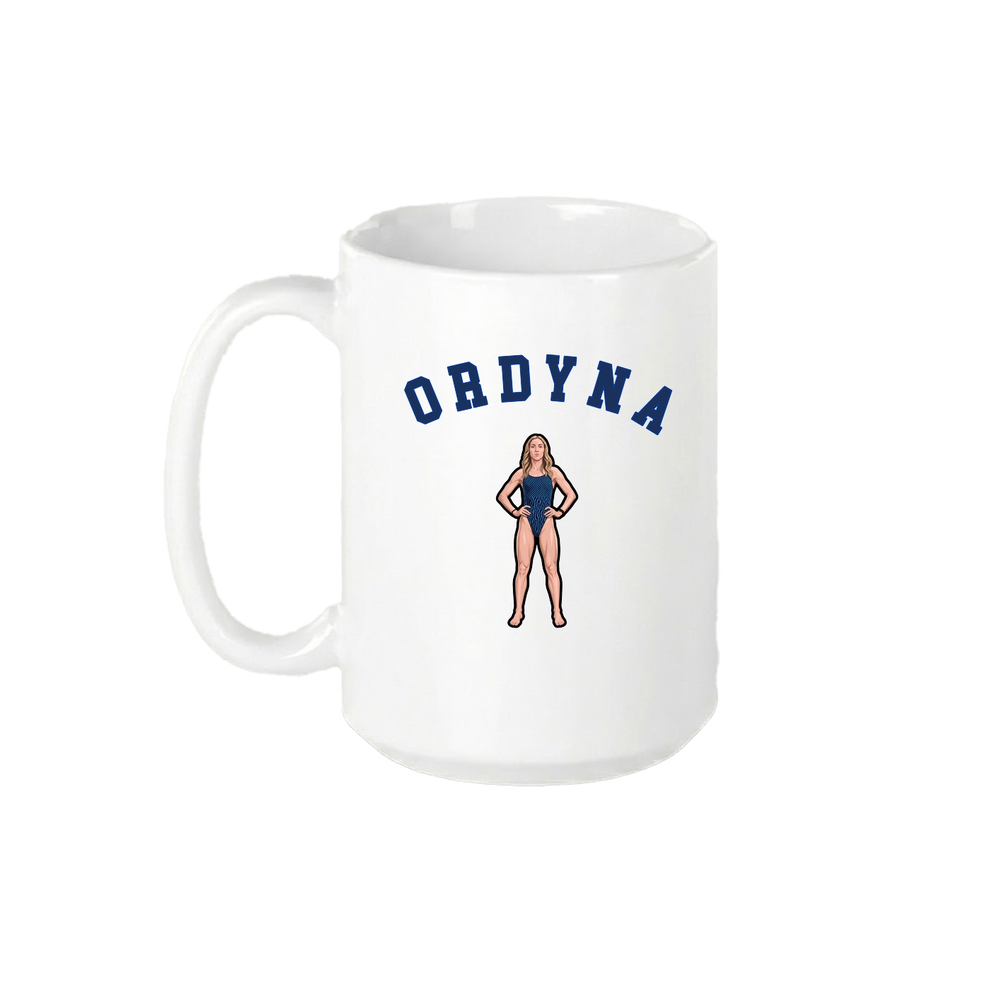 15oz Coffee Mug — Shirsey Arch in White