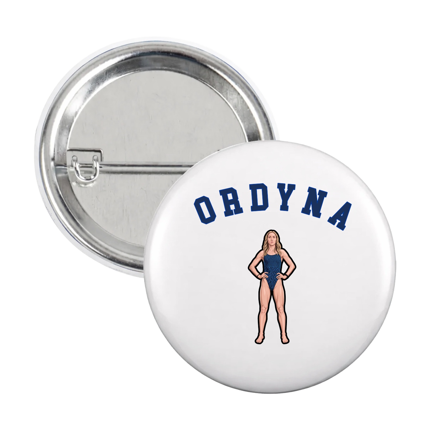 Game Day Button — Shirsey Arch in White