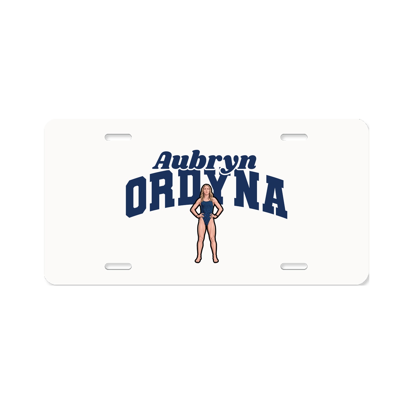 License Plate — Signature Arch in Classic