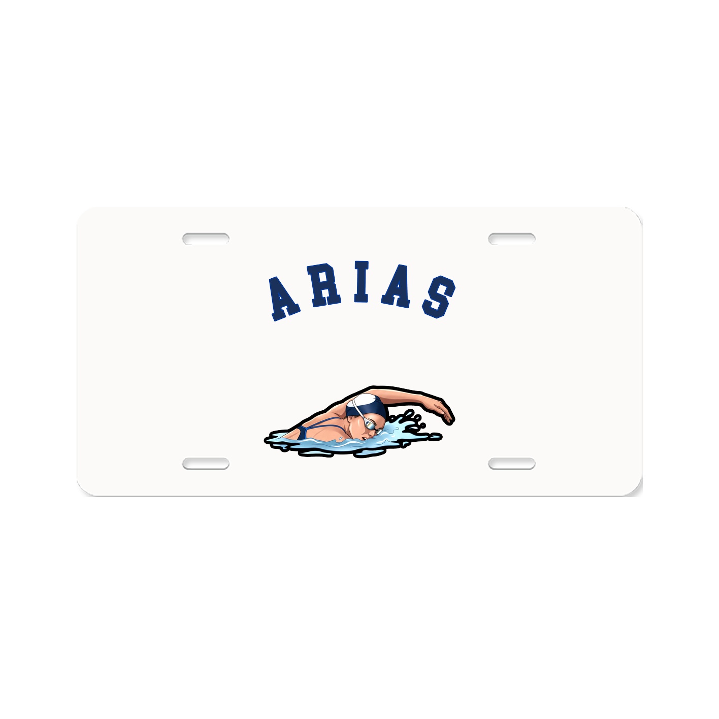 License Plate — Shirsey Arch in Classic