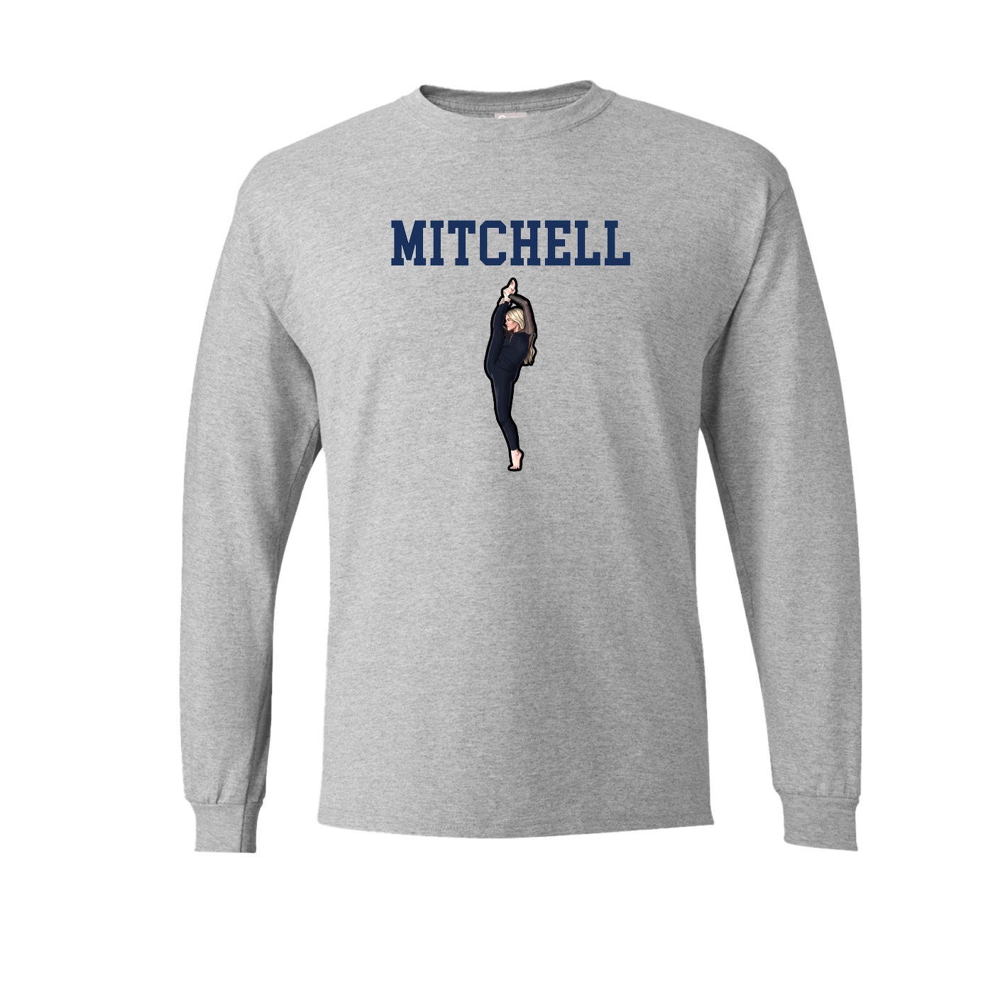 Long Sleeve Tee — Shirsey in Grey