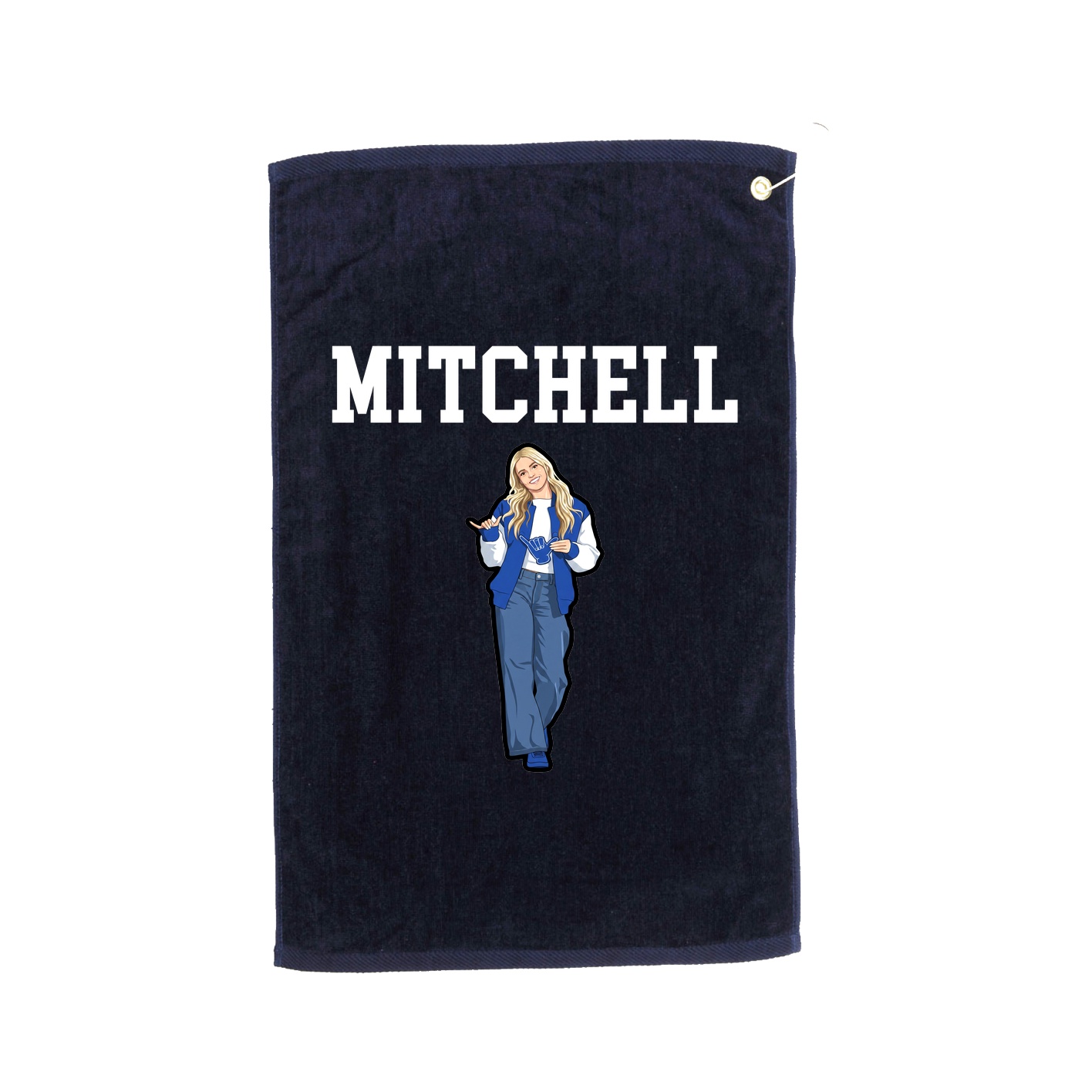 Golf Towel — Shirsey in Navy