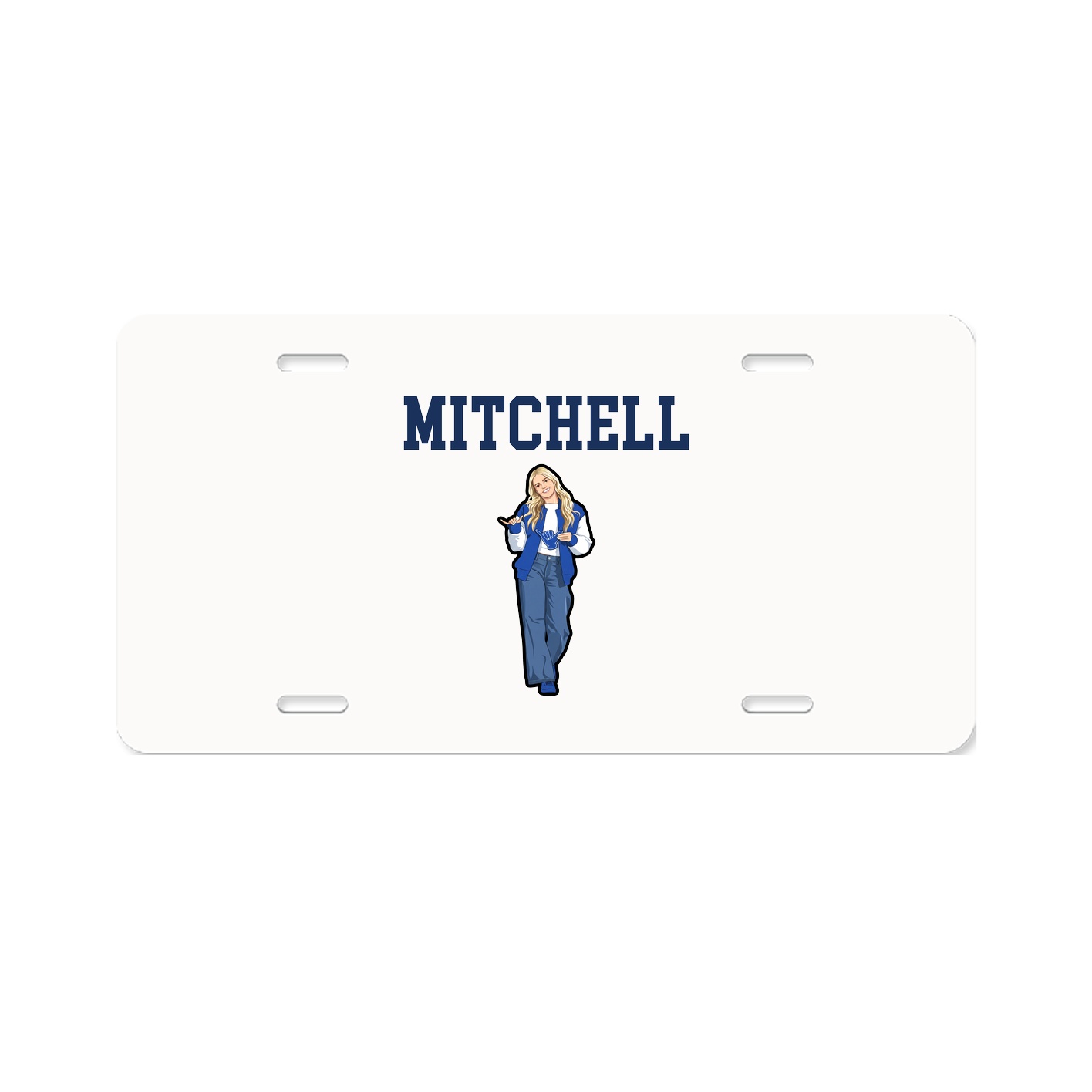 License Plate — Shirsey in Classic