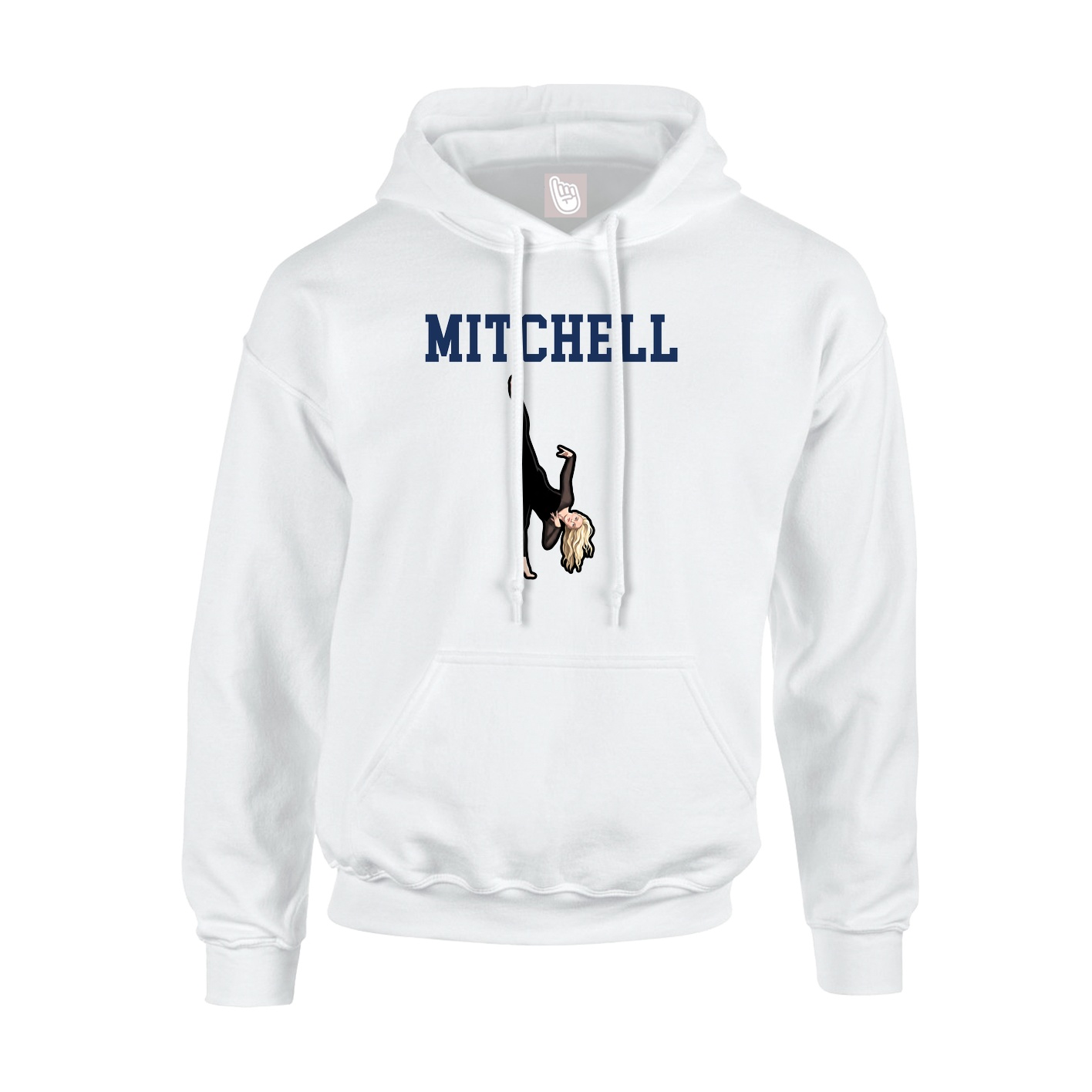 Hoodie — Shirsey in White