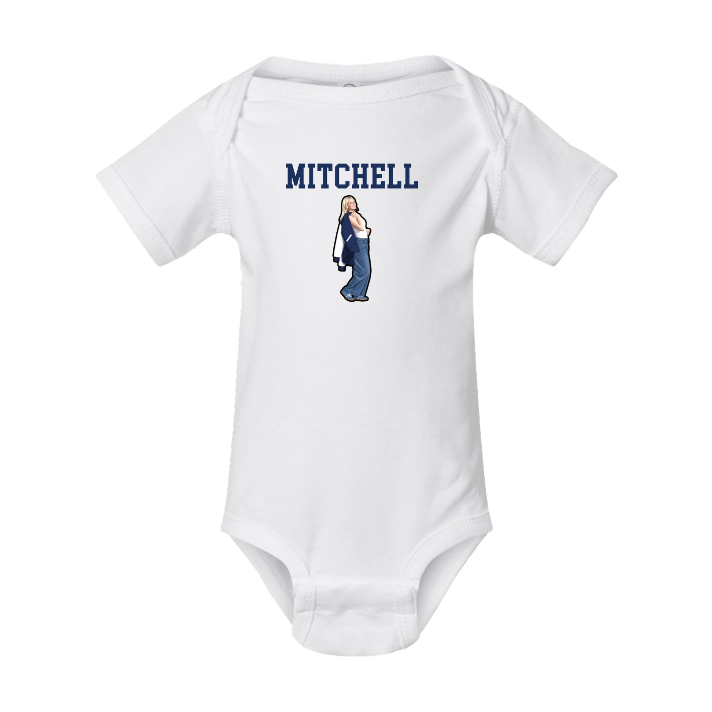 Baby Onesie — Shirsey in White