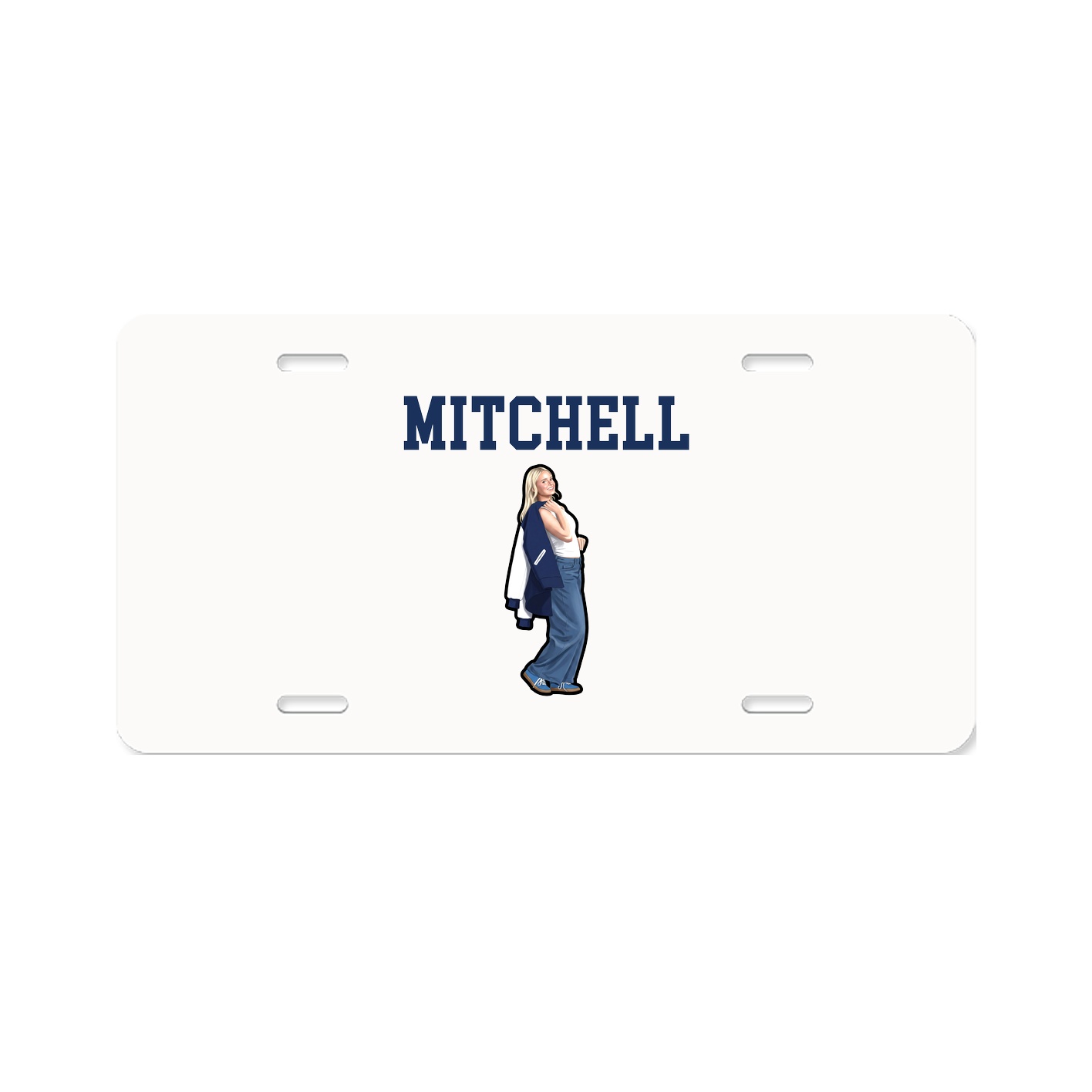 License Plate — Shirsey in Classic