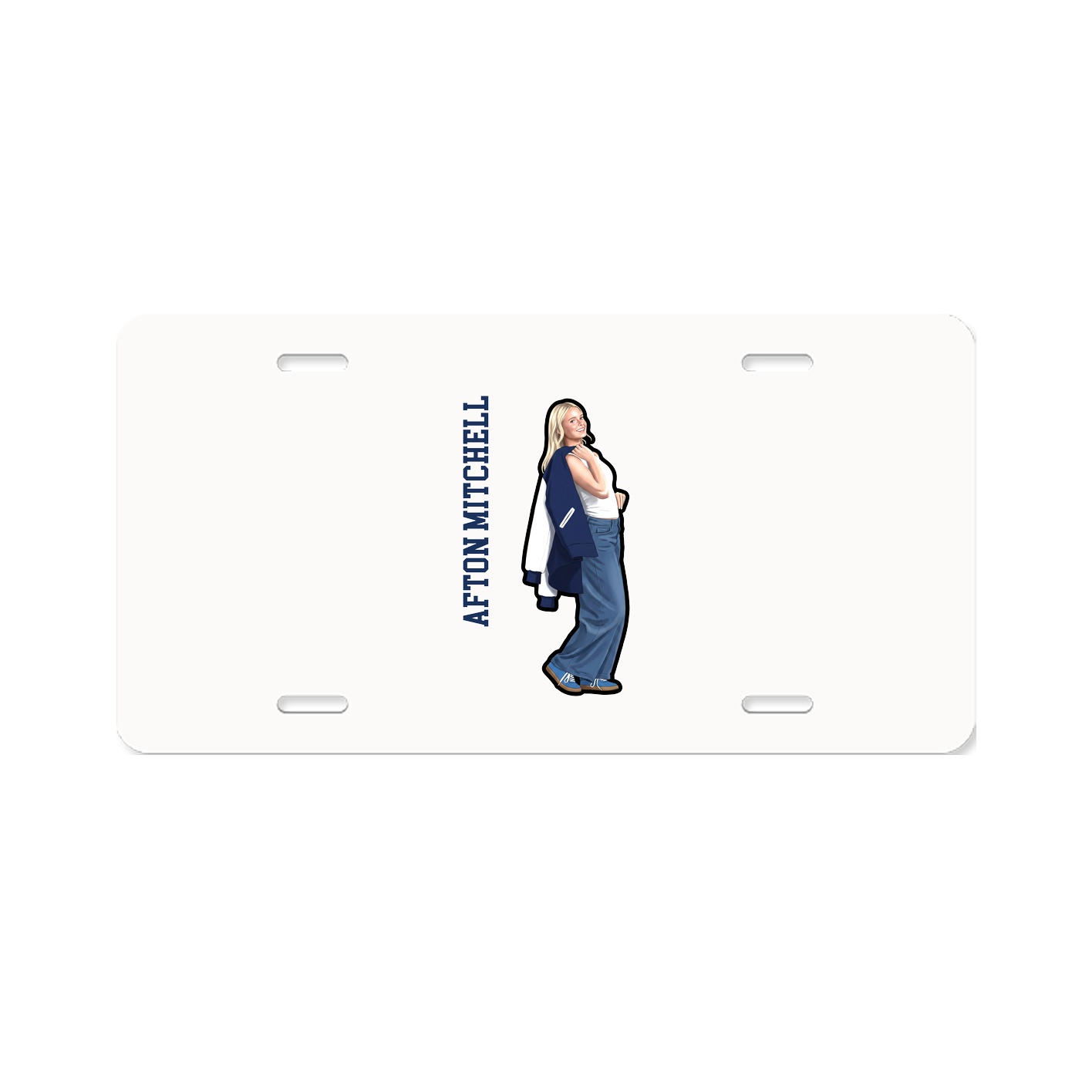 Aluminum License Plate