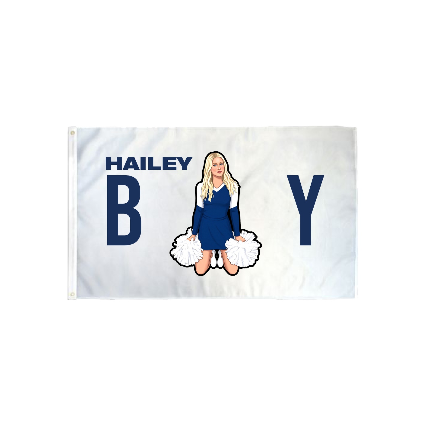 3x5 Flag — Player Name in Classic
