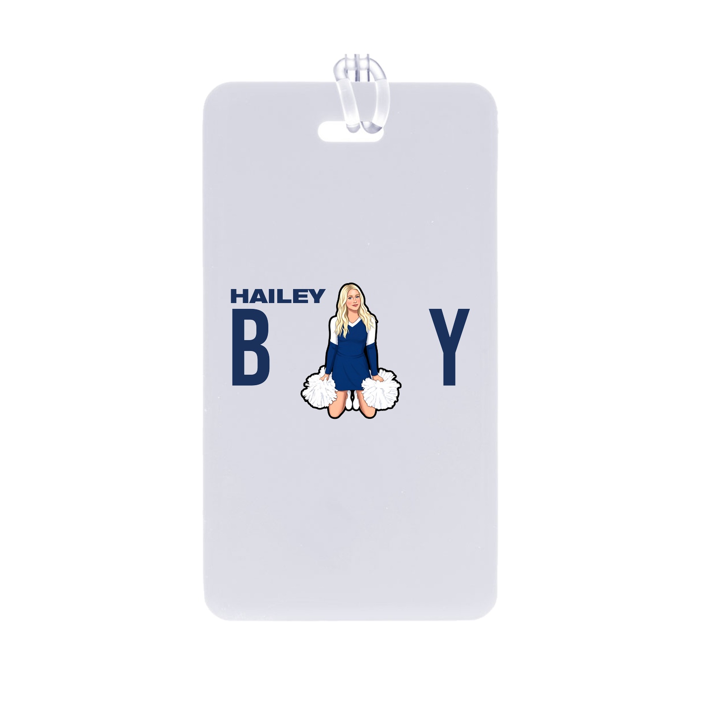 Bag Tag — Player Name in Classic