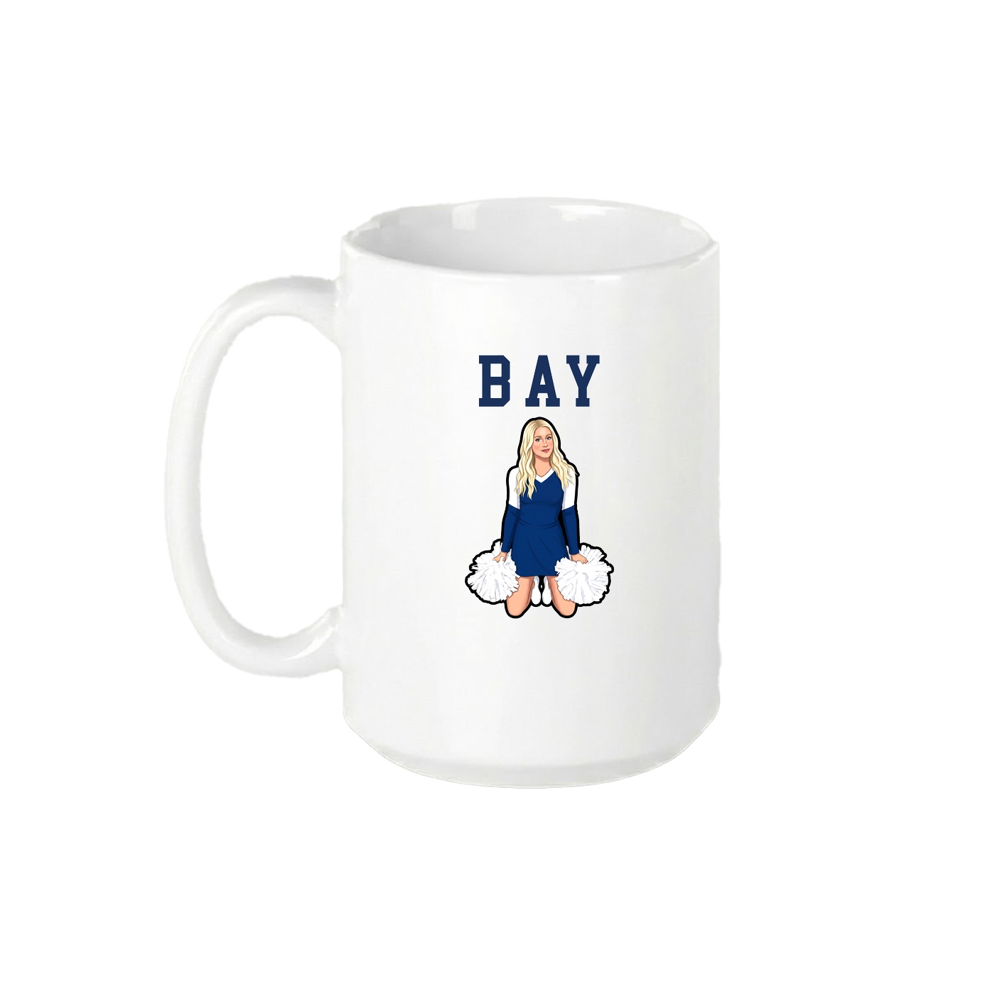 15oz Coffee Mug — Shirsey in White