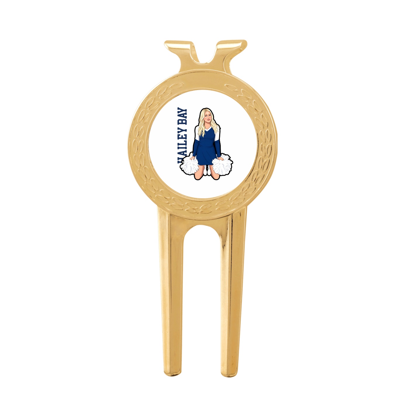 Divot Tool with Ball Marker — Name Vertical in Classic