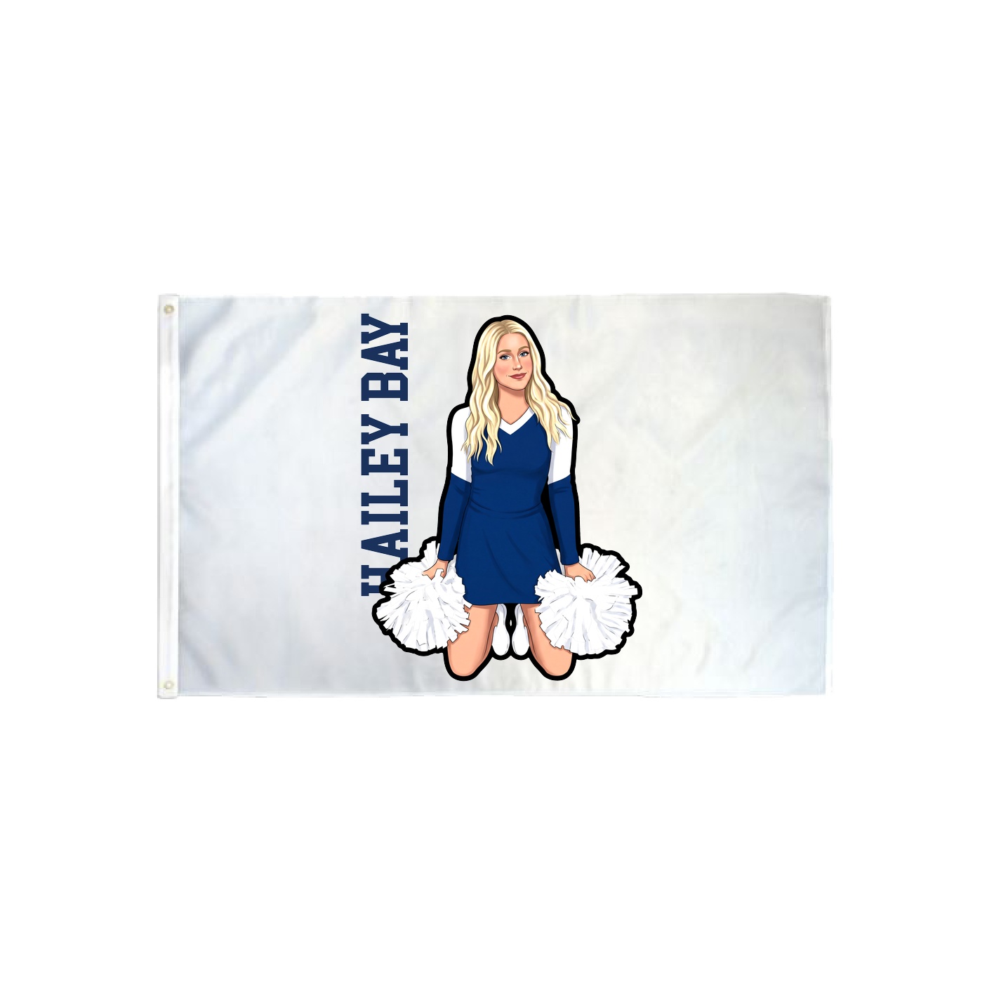 3x5 Flag — Name Vertical in Classic