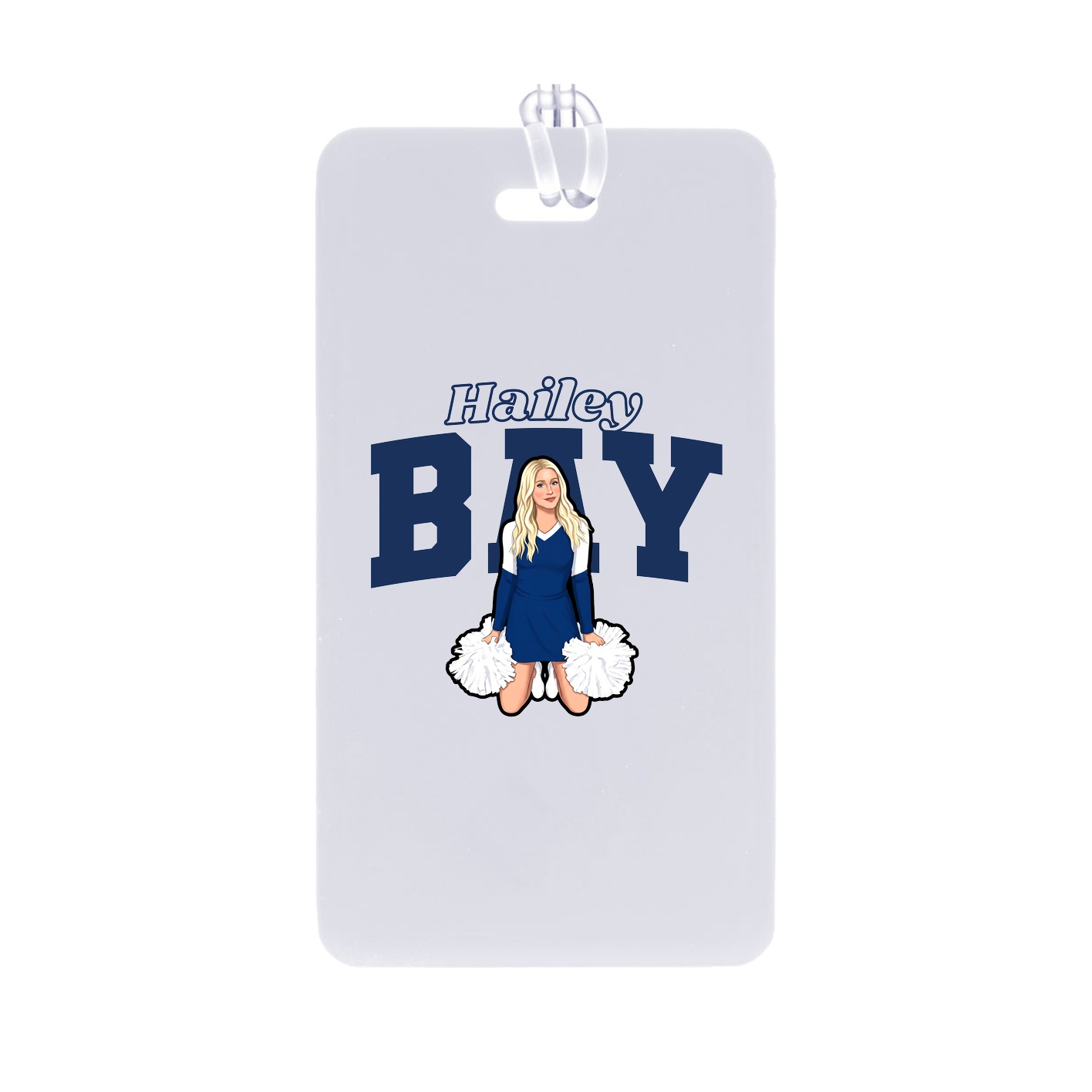 Bag Tag — Name Arch in Classic