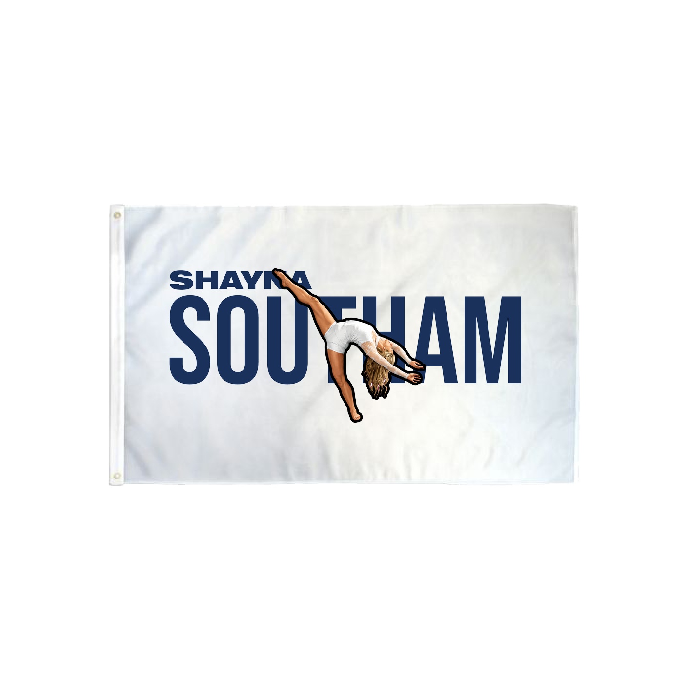 3x5 Flag — Player Name in Classic