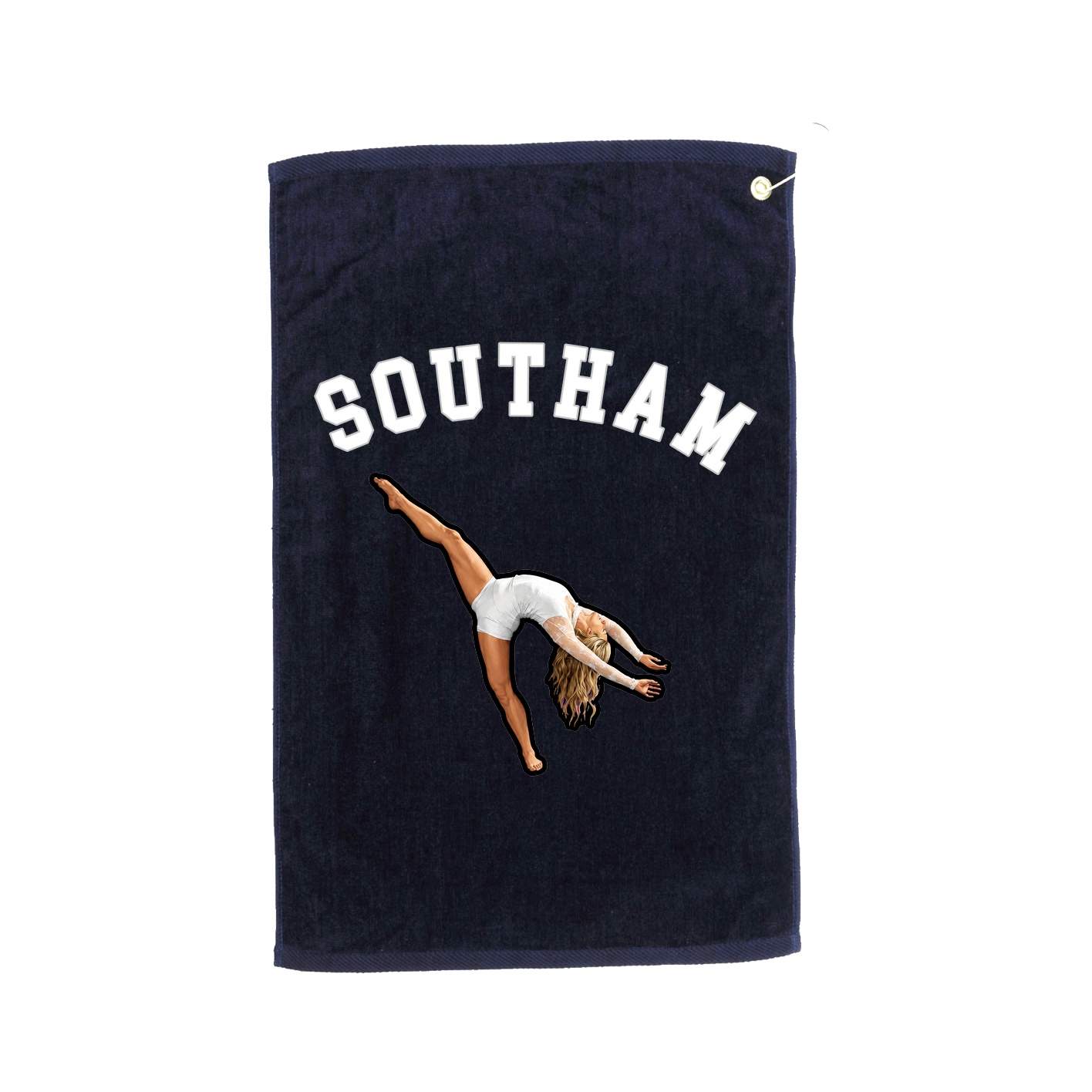 Golf Towel — Shirsey Arch in Navy