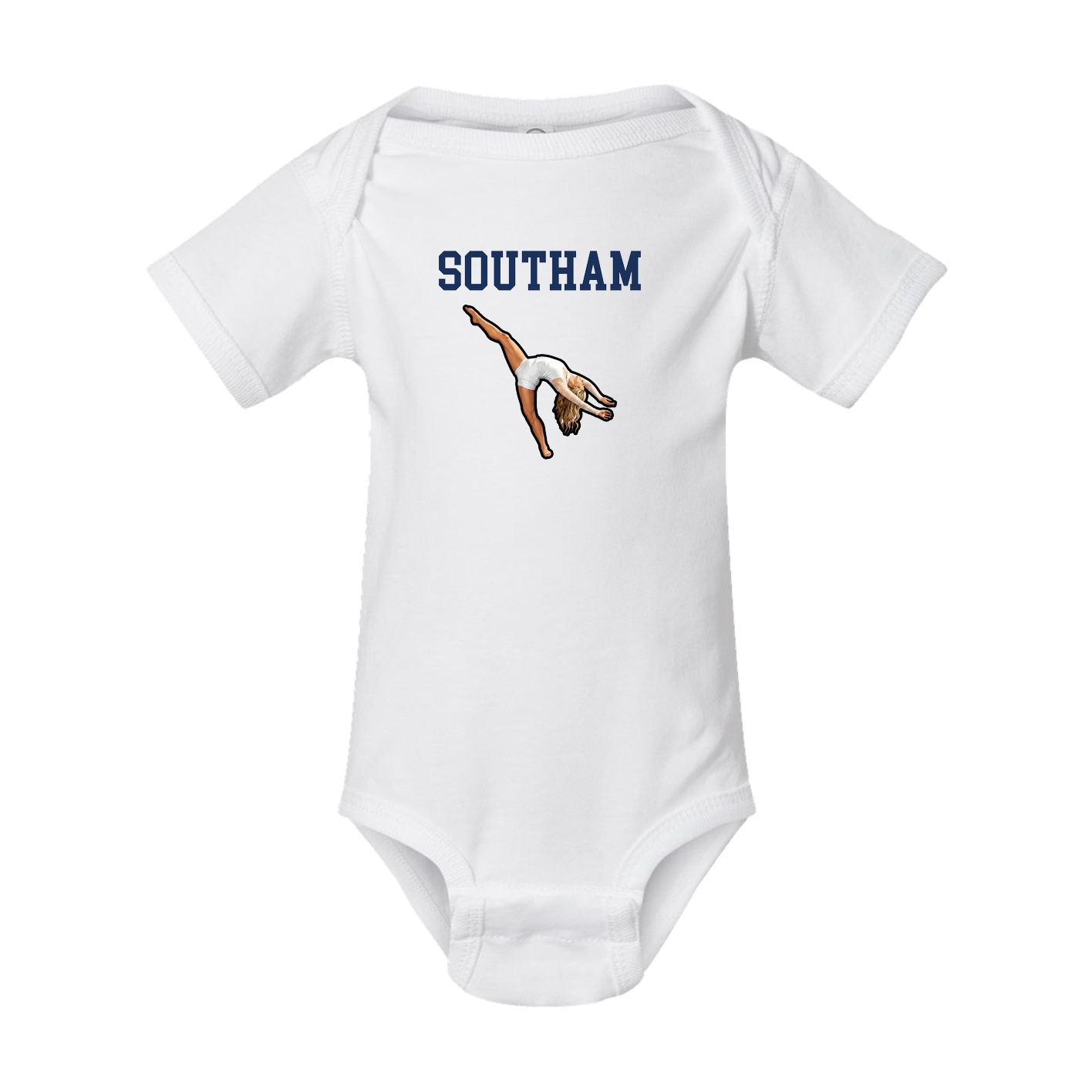 Baby Onesie — Shirsey in White