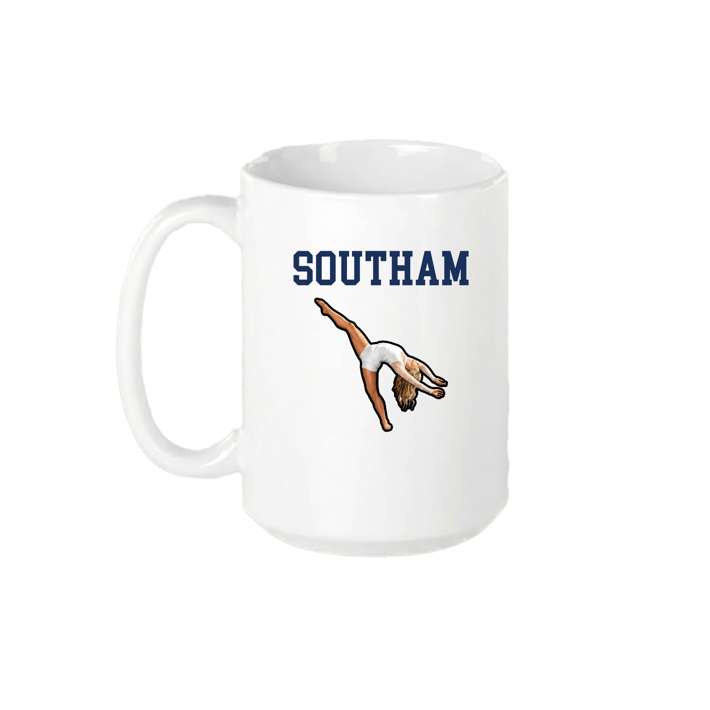 15oz Coffee Mug — Shirsey in White