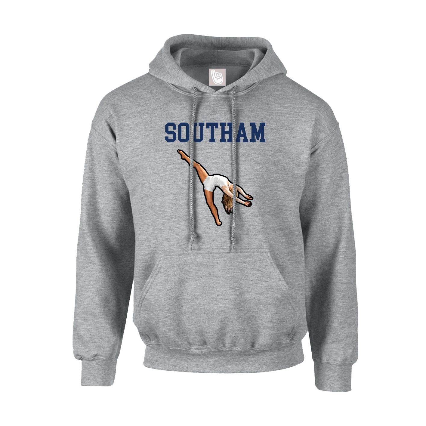 Hoodie — Shirsey in Grey