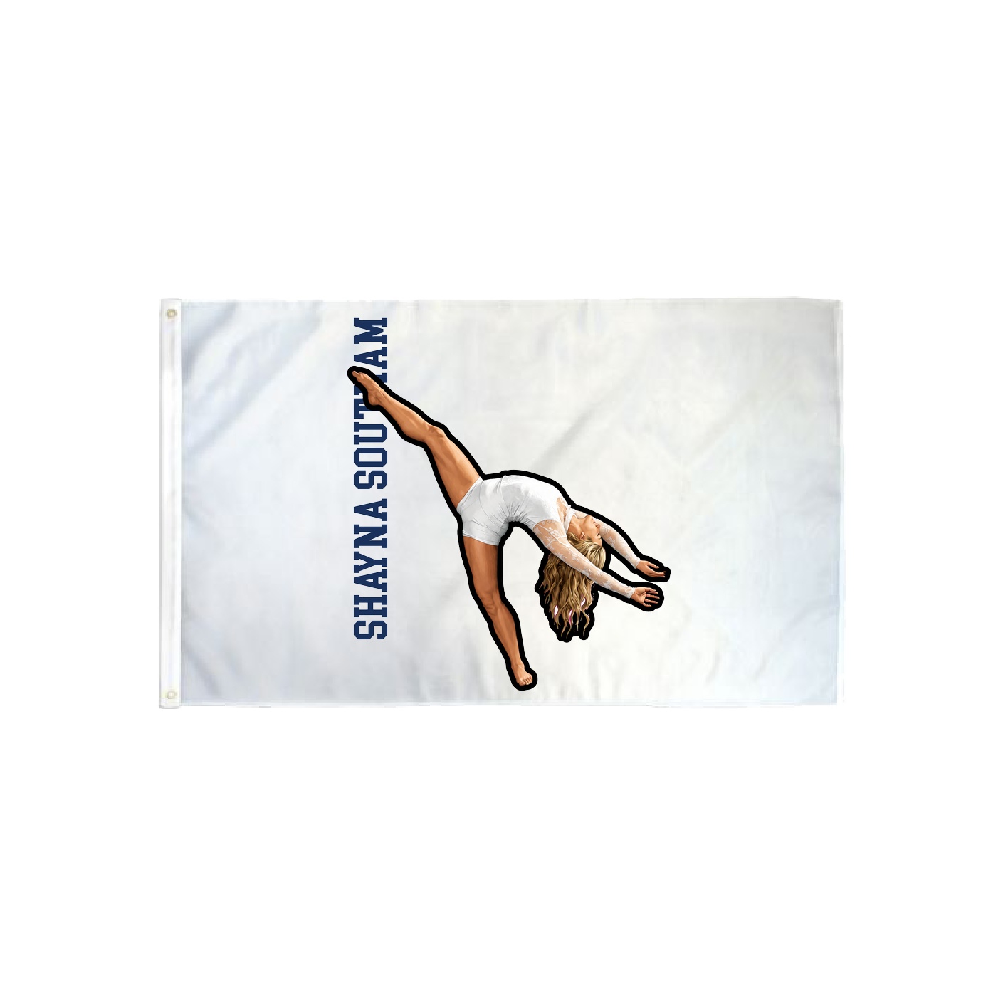 3x5 Flag — Name Vertical in Classic