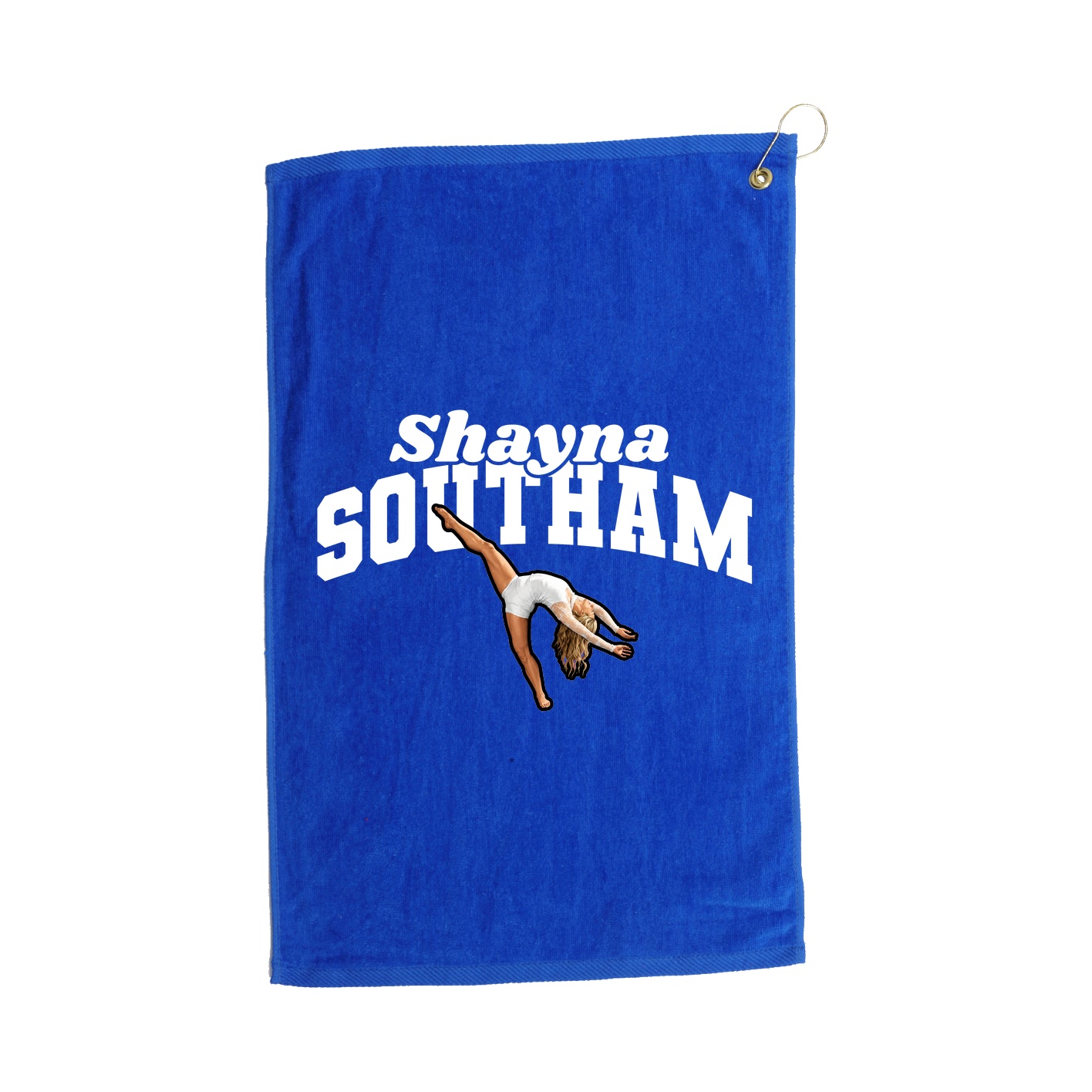 Golf Towel — Signature Arch in Royal
