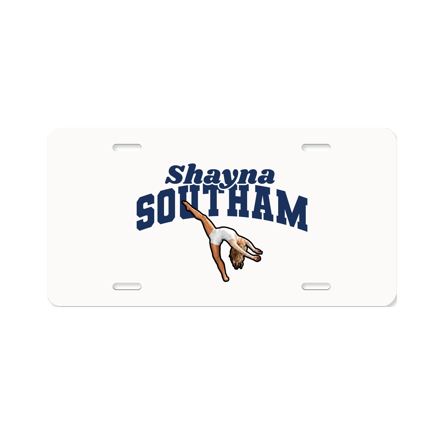 License Plate — Signature Arch in Classic