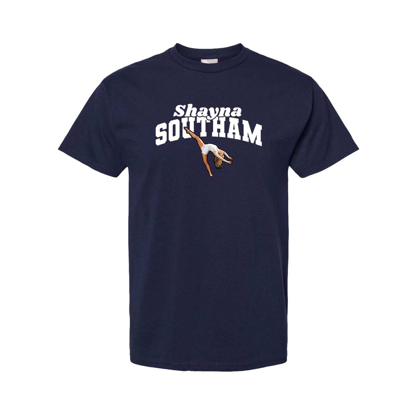 Youth Tee — Signature Arch in Navy