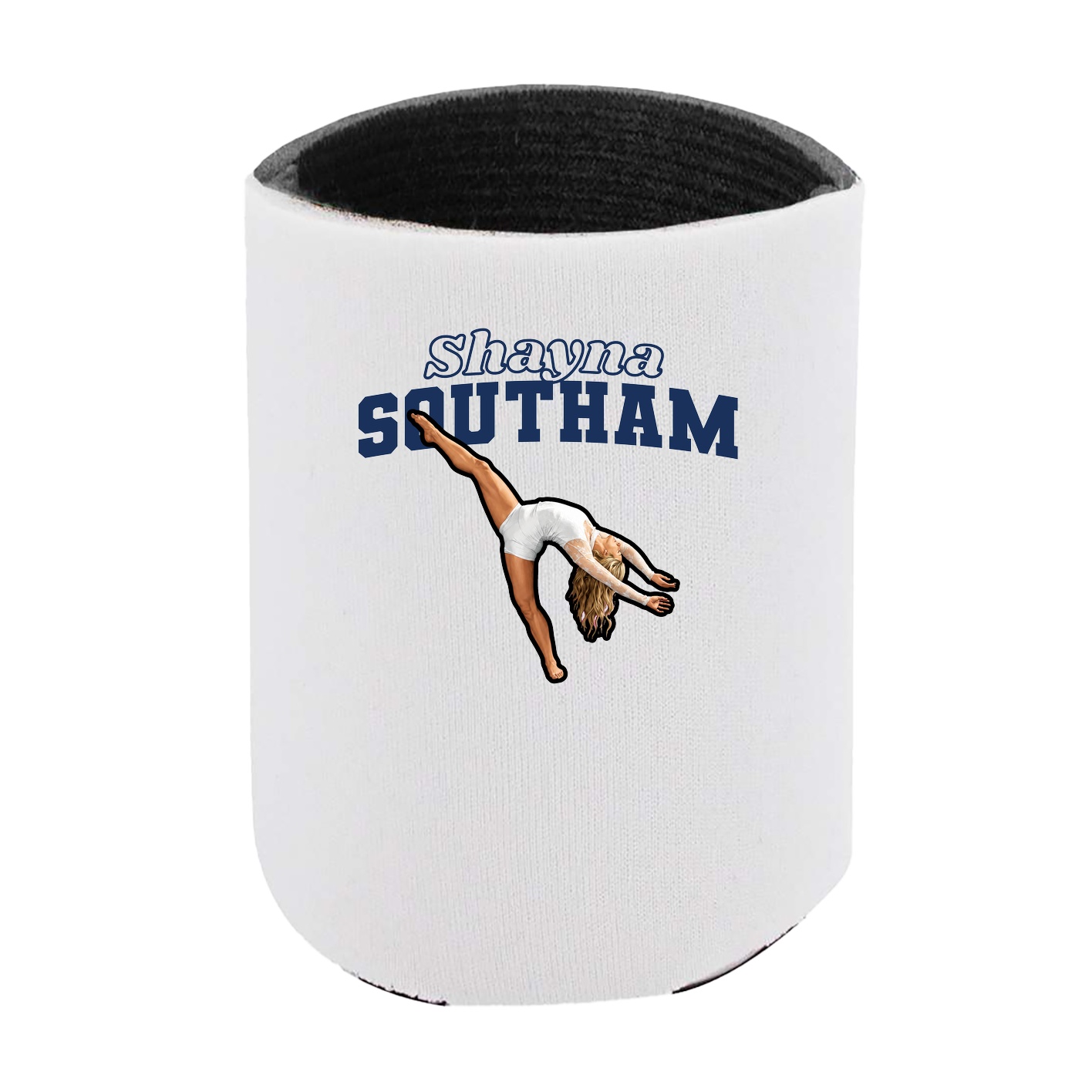 Can Holder — Name Arch in White