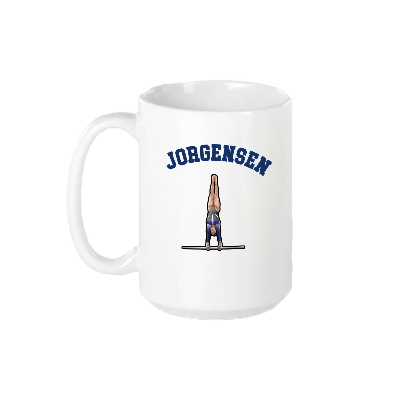 15oz Coffee Mug — Shirsey Arch in White