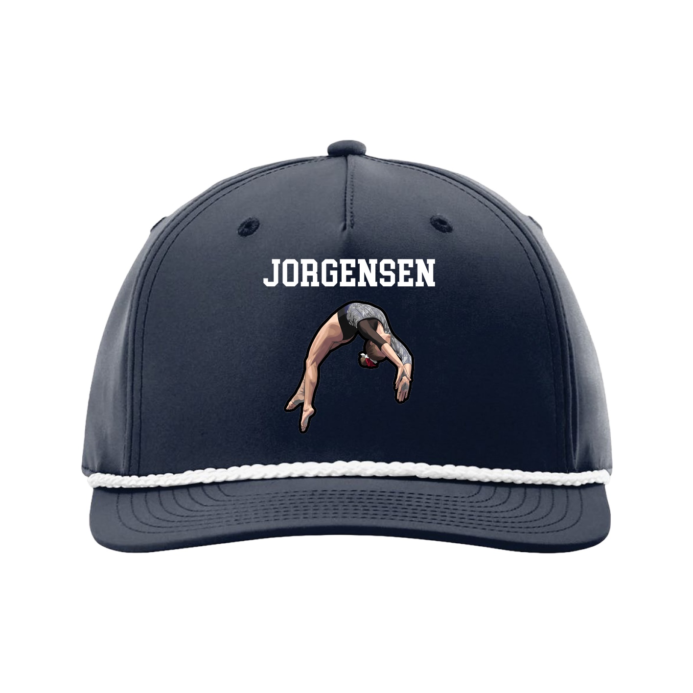 Five-Panel Classic Rope Cap — Shirsey in Navy