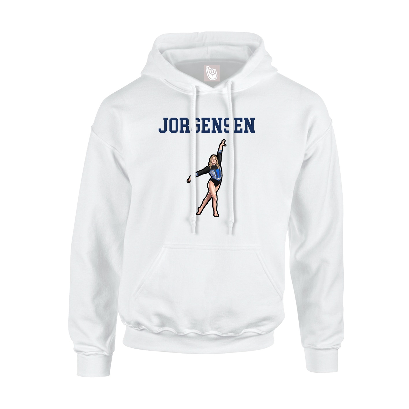 Hoodie — Shirsey in White