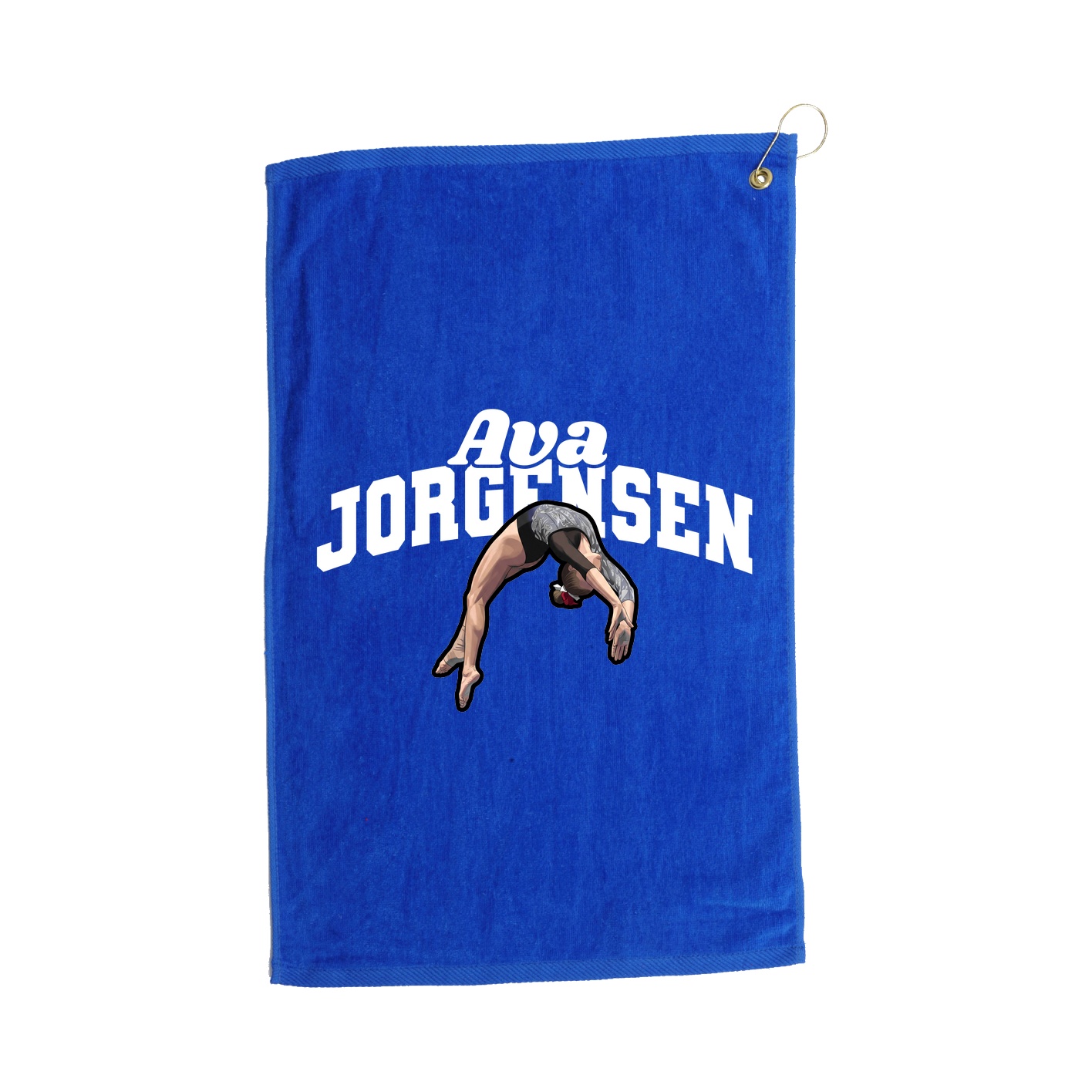 Golf Towel — Signature Arch in Royal