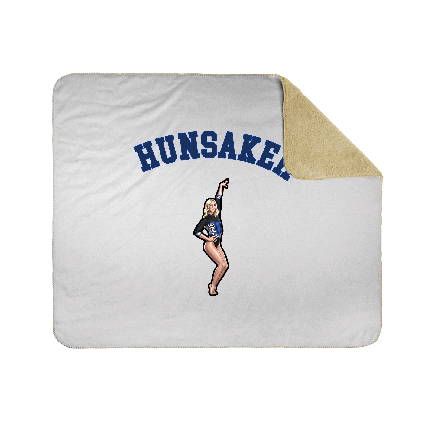 Throw Blanket — Shirsey Arch in White