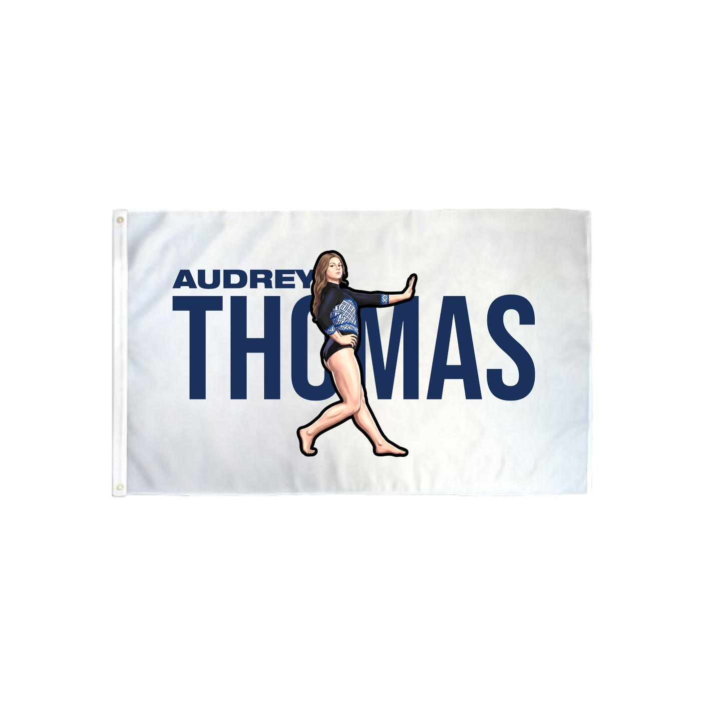 3x5 Flag — Player Name in Classic