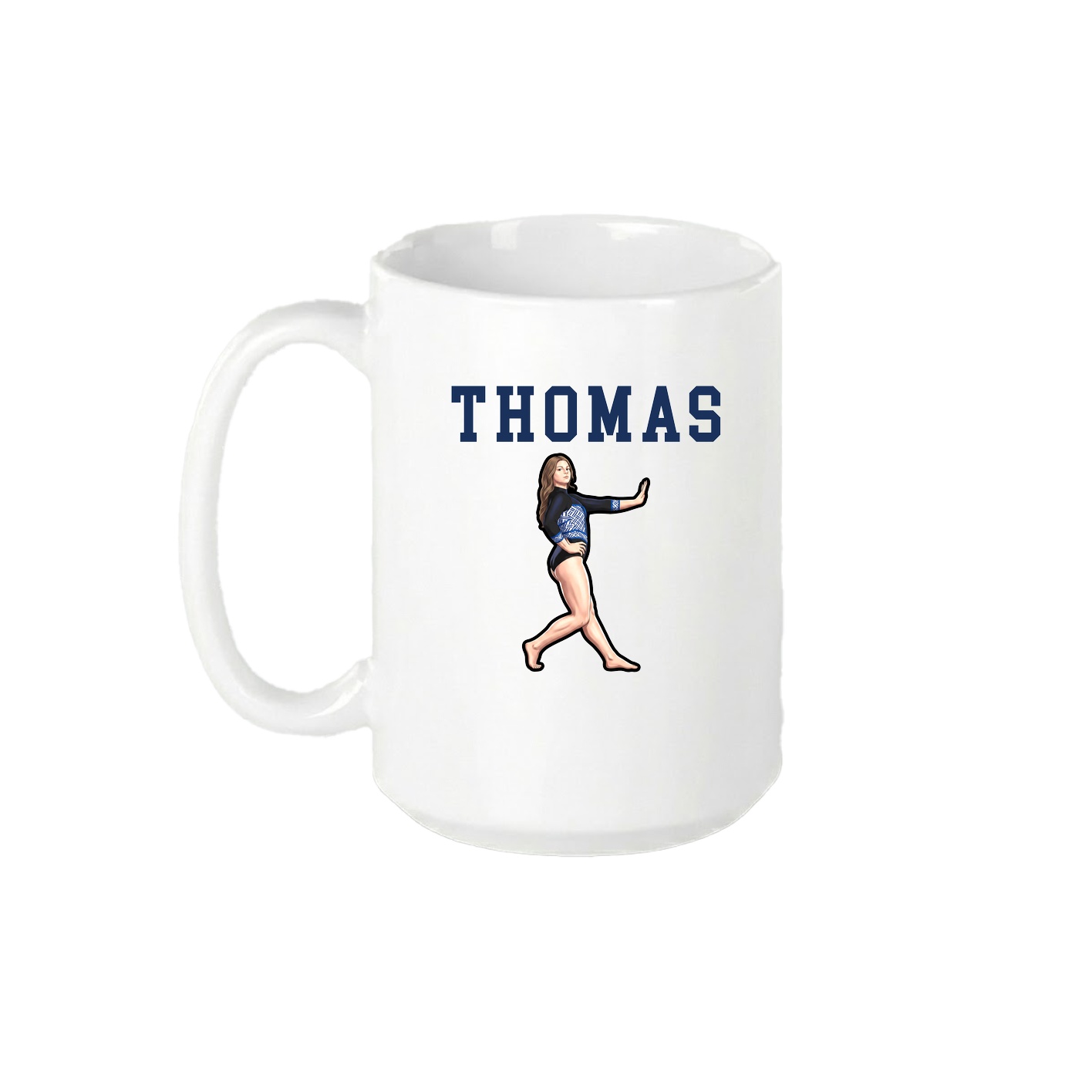 15oz Coffee Mug — Shirsey in White